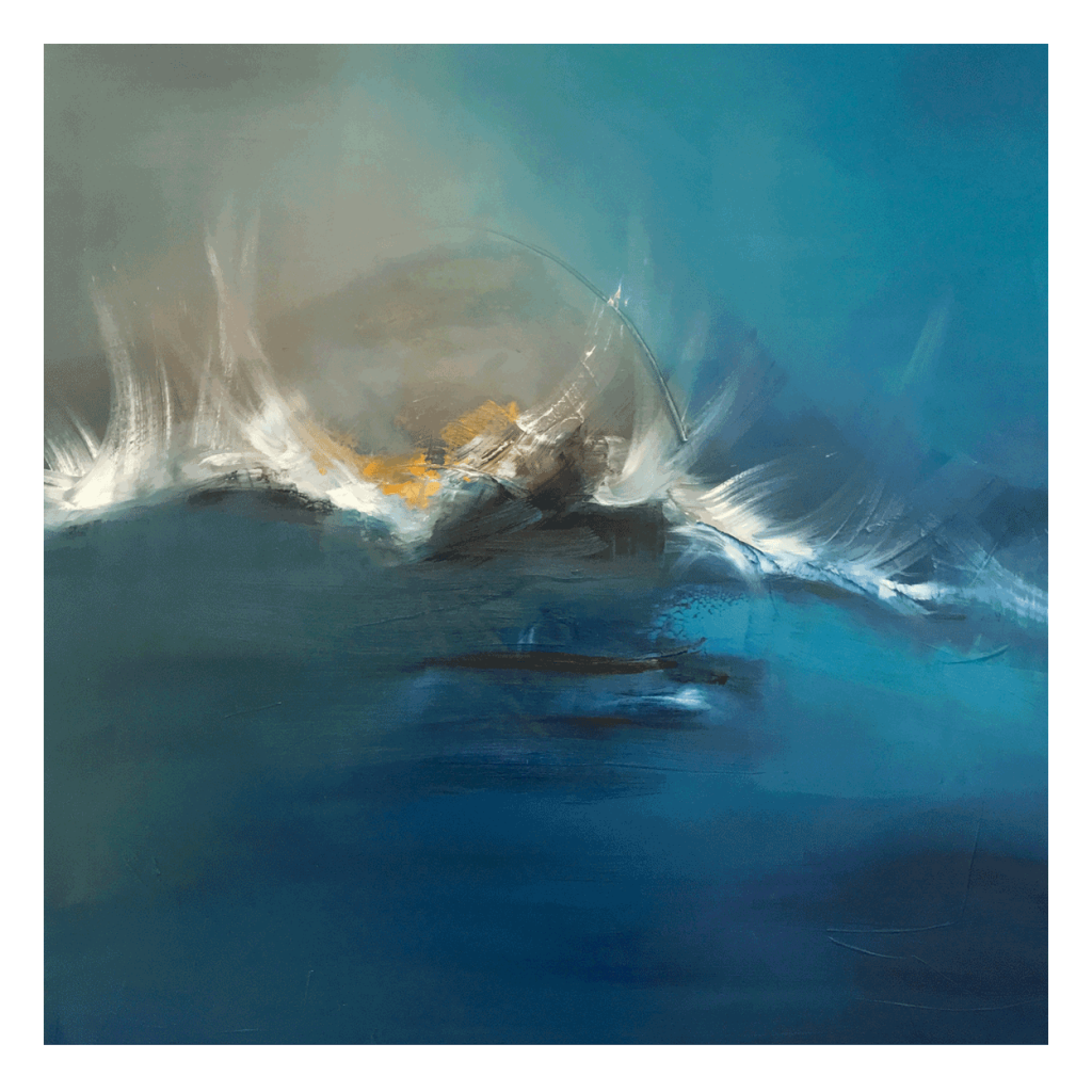 On Eagles Waves - Sold